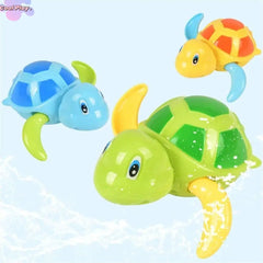 💦Wind-Up Turtle Bath Toy – Splish, Splash, and Giggles Guaranteed! 🛁 - ThiGui