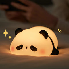 🐼🌙 Sweet Dreams Light – Soft Silicone Animal Night Lamp for Kids 💡🧸 - ThiGui
