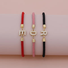 🧵 Initial Bracelet with Heart – A Simple & Stylish Merci for Maîtresse & School Stars! ✨ - ThiGui