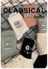 🧦Adorable & Comfy Expression Socks – 5 to 10 Pairs of Pure Joy! - ThiGui