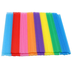 π100 Colorful Drinking Straws β Bring Instant Fun to Every Sip! - ThiGui