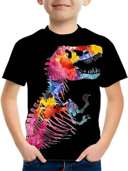 🦖Bold 3D Dino Tee – For Little Boys with Big Roars! - ThiGui