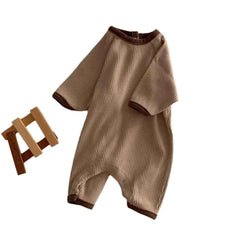 🌈 Soft & Snuggly! Rainbow Baby Romper for Boys & Girls 👶💖 - ThiGui