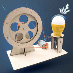 🧪 Spark Curiosity with This DIY Mini Hand Crank Generator Kit! 🌟 - ThiGui