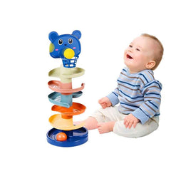 🎁Montessori Rolling Ball Track for Boys Who Love to Watch Learn and Play - ThiGui