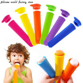 🍦Fun & Easy Summer Treats: Reusable Silicone Popsicle Molds for Kids - ThiGui