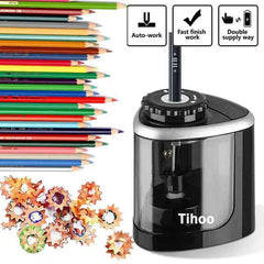 🖍️ Electric Pencil Sharpener That Makes Life Easier for Boys and Their Mums! - ThiGui