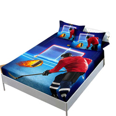 🏀 Game On! Slam Dunk Bedding Set for Young Basketball Stars - ThiGui