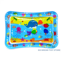 💧 Baby Water Play Mat – Inflatable Tummy Time Fun for Little Explorers! 🐢🌞 - ThiGui
