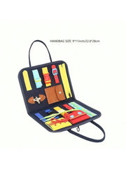 🎒🧩 Montessori Busy Board – Hands-On Fun for Curious Little Learners! 🧠🚪 - ThiGui