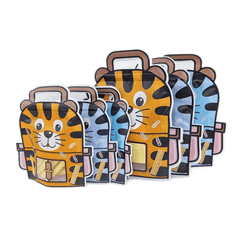 🎉 Roar-some Party Bags – Tiger Backpack Goodie Bags for Kids! 🐯🎈 - ThiGui