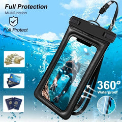 💧 Waterproof Floating Phone Pouch – Perfect for Pool Days, Beach Trips & Rainy Adventures! 🏖️📲✨ - ThiGui
