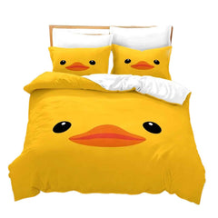 💛Adorable Yellow Duck Bedding Set for Kids & Grown-Ups! - ThiGui