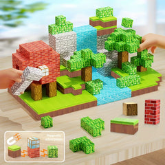 🧲 Build, Stack & Explore! Magnetic World Building Set for Creative Young Minds 🌍🔧 - ThiGui