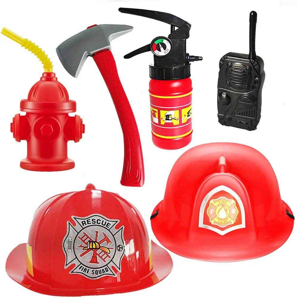 🚒Calling All Little Heroes – Firefighter Dress-Up Set for Brave Boys! - ThiGui
