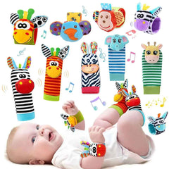 ๐พ Sensory Fun for Tiny Toes & Wrists โ Baby Rattle Socks & Bands! ๐ถ๐งฆ - ThiGui