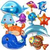 🐠 Under the Sea Birthday Balloon Set – Dive into a Magical Ocean Party! 🌊🎈 - ThiGui
