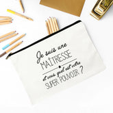 👜 Merci Maîtresse Pouch – The Sweetest Everyday Gift for Teachers & School Staff! 🎨 - ThiGui