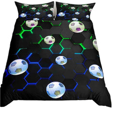 ⚽Goal Time! Dream Big with This Awesome Football Bedding Set - ThiGui