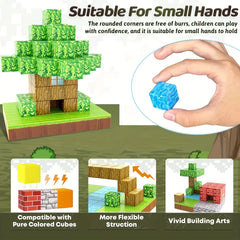 🧲 Build, Stack & Explore! Magnetic World Building Set for Creative Young Minds 🌍🔧 - ThiGui