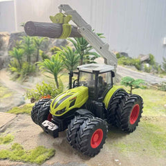 ๐ Big Wheels, Bright Lights โ Farm Tractor Toy with Sounds & Trailer Fun! ๐ถ๐พ - ThiGui