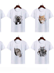 🐱 Purr-fectly Cool! 3D Cat T-Shirt for Boys 😻🎨 - ThiGui