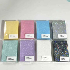 ๐ Holographic Heart Card Sleeves โ Sparkly Protection for Precious Photo Cards! โจ๐ธ - ThiGui
