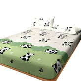 🐼Sleepy Pandas & Sweet Dreams – Adorable Fitted Sheet for Little Ones 💤 - ThiGui