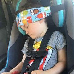 🚗Strap In for Sweet Dreams – The Soft Car Headband That Keeps Little Heads Safe While They Snooze - ThiGui