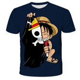 ⚓🔥 Cool Pirate Energy Boys T-Shirt – Luffy Adventure Summer Tee 🔥⚓ - ThiGui