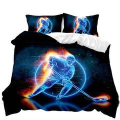 🏒 Ice Hockey Hero Duvet – Cool & Sporty Bedding for Boys Who Love the Game! - ThiGui
