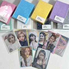 ๐ Holographic Heart Card Sleeves โ Sparkly Protection for Precious Photo Cards! โจ๐ธ - ThiGui