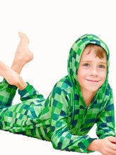 Creeper Game Character Costume 💚🎮 Fun Hooded Boys Jumpsuit - ThiGui