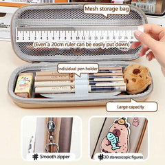 ✂️ Capybara Power Case – 3D Hard Shell Pencil Box That’s Tough, Cute & School-Proof - ThiGui
