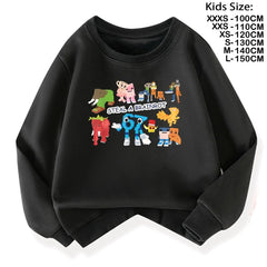 67 Six Seven Brainrot Kids Hoodie π₯π§₯ Warm & Trendy Cartoon Sweatshirt - ThiGui