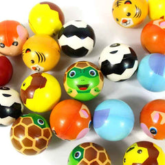 🦖 Jungle Animal Bouncy Balls – Dino-Mite Fun for Party Bags & Play! 🌴💥 - ThiGui