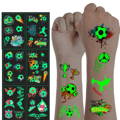 ⚽🌟 Glow-in-the-Dark Football Tattoos – Kick Off the Fun at Any Kids’ Party! 🎉👦 - ThiGui