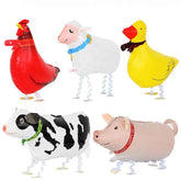 🎈Adorable Walking Farm Animal Balloons – The Party Hit Every Little Boy Will Love! - ThiGui