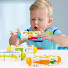 🧩 Spin & Match Wooden Puzzle – 3D Animal Block Fun for Clever Little Learners! 🐘🎨 - ThiGui