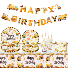 Dig In, Builders! Adorable Construction Party Set for a Wrecking Good Time 🎉 - ThiGui