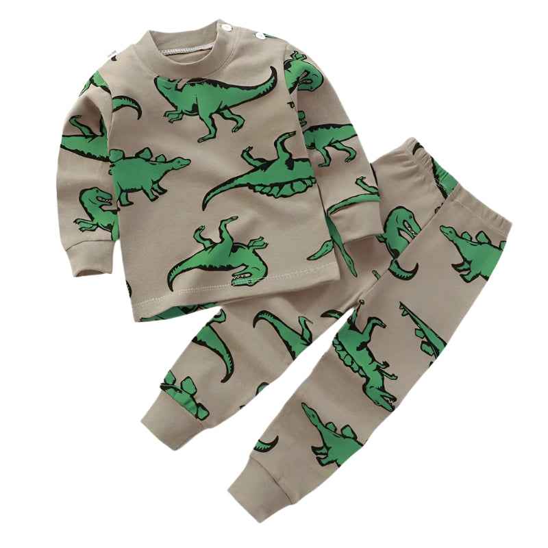 π§ Cartoon Pajama Outfit β Comfy Day & Night Wear for Busy Toddlers! ππ - ThiGui