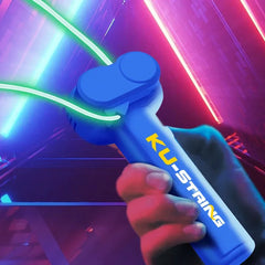 🌈 Light-Up String Launcher Toy 🚀 | Glow-in-the-Dark Fun for Little Explorers! 🎇🎯 - ThiGui