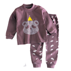 🌙 Cartoon Pajama Set – Soft, Snuggly Sleepwear for Little Dreamers! 🧒🛌 - ThiGui