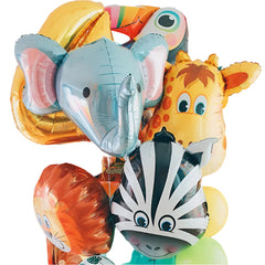 🎉 Wild Jungle Animal Balloons – Safari Party Magic with Lions, Tigers & More! 🐯🎈 - ThiGui
