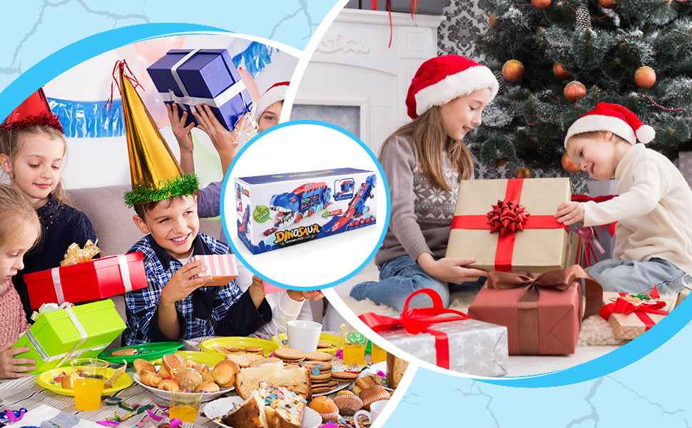 🦖 Dino Transporter Truck – Roaring Fun on Wheels! 🚚🦕 - ThiGui