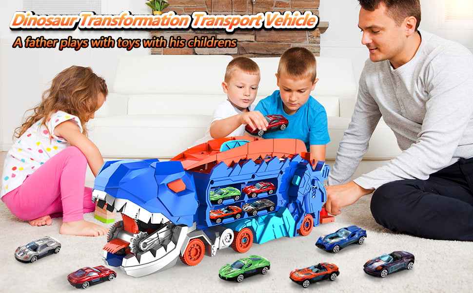 🦖 Dino Transporter Truck – Roaring Fun on Wheels! 🚚🦕 - ThiGui