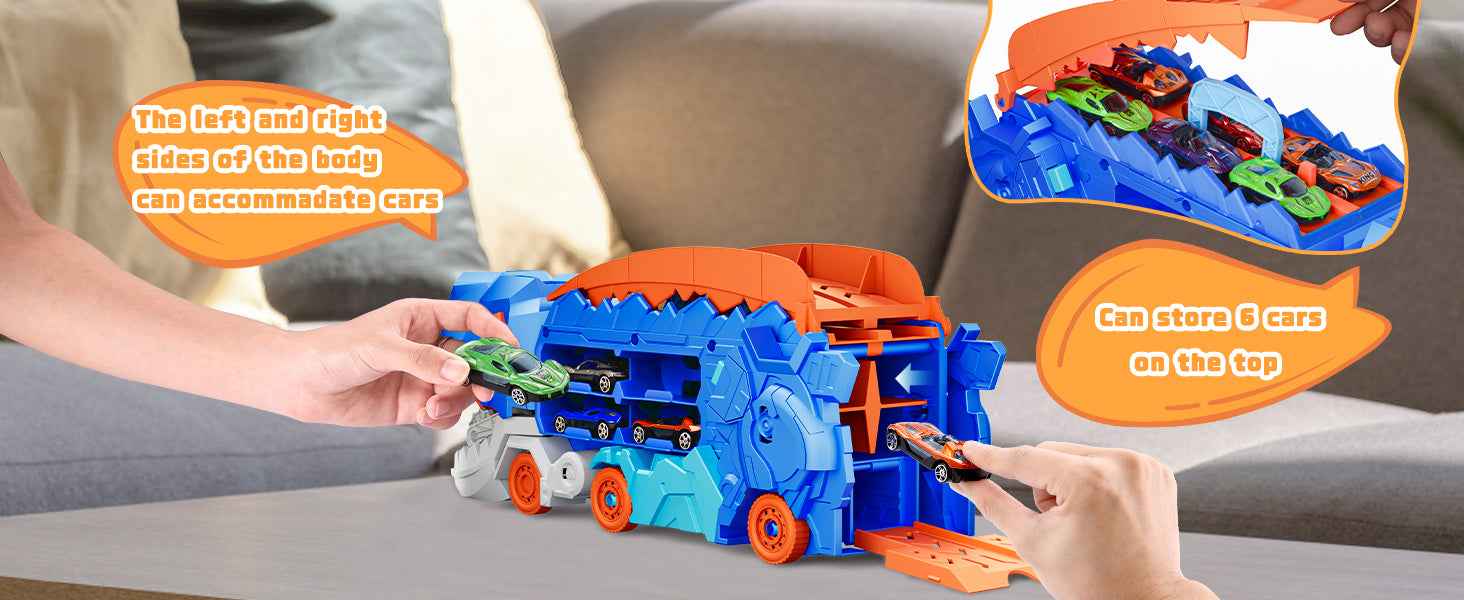 🦖 Dino Transporter Truck – Roaring Fun on Wheels! 🚚🦕 - ThiGui
