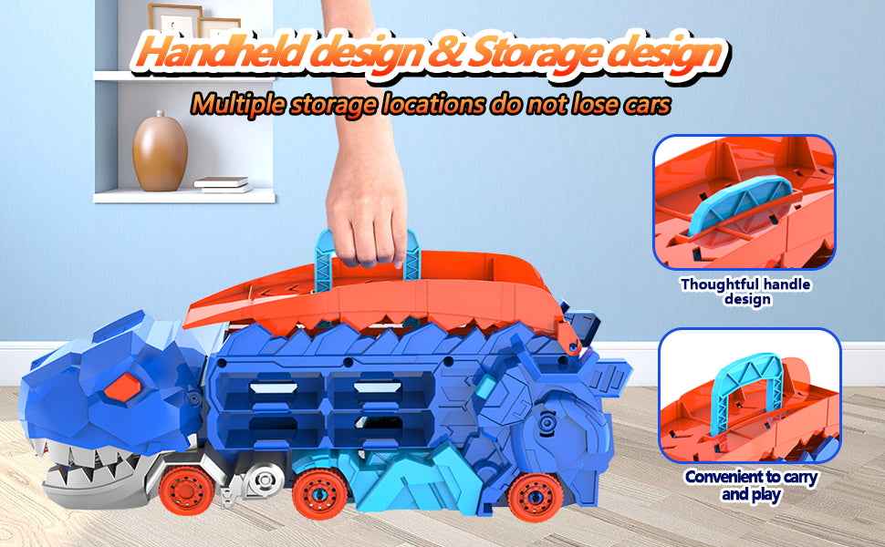 🦖 Dino Transporter Truck – Roaring Fun on Wheels! 🚚🦕 - ThiGui