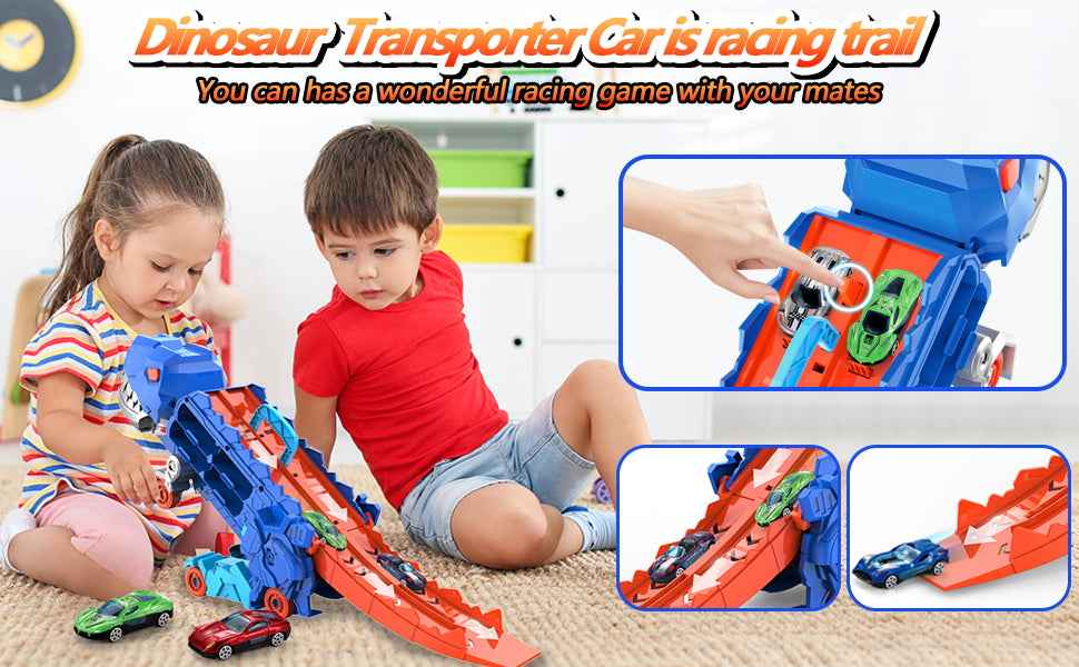 🦖 Dino Transporter Truck – Roaring Fun on Wheels! 🚚🦕 - ThiGui