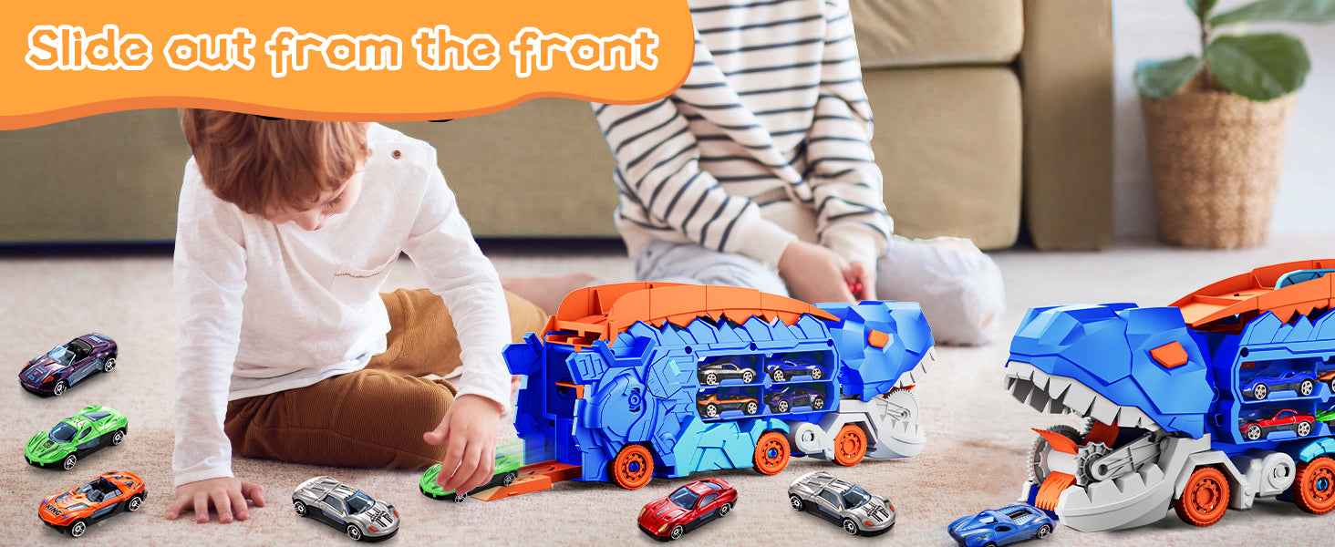 🦖 Dino Transporter Truck – Roaring Fun on Wheels! 🚚🦕 - ThiGui